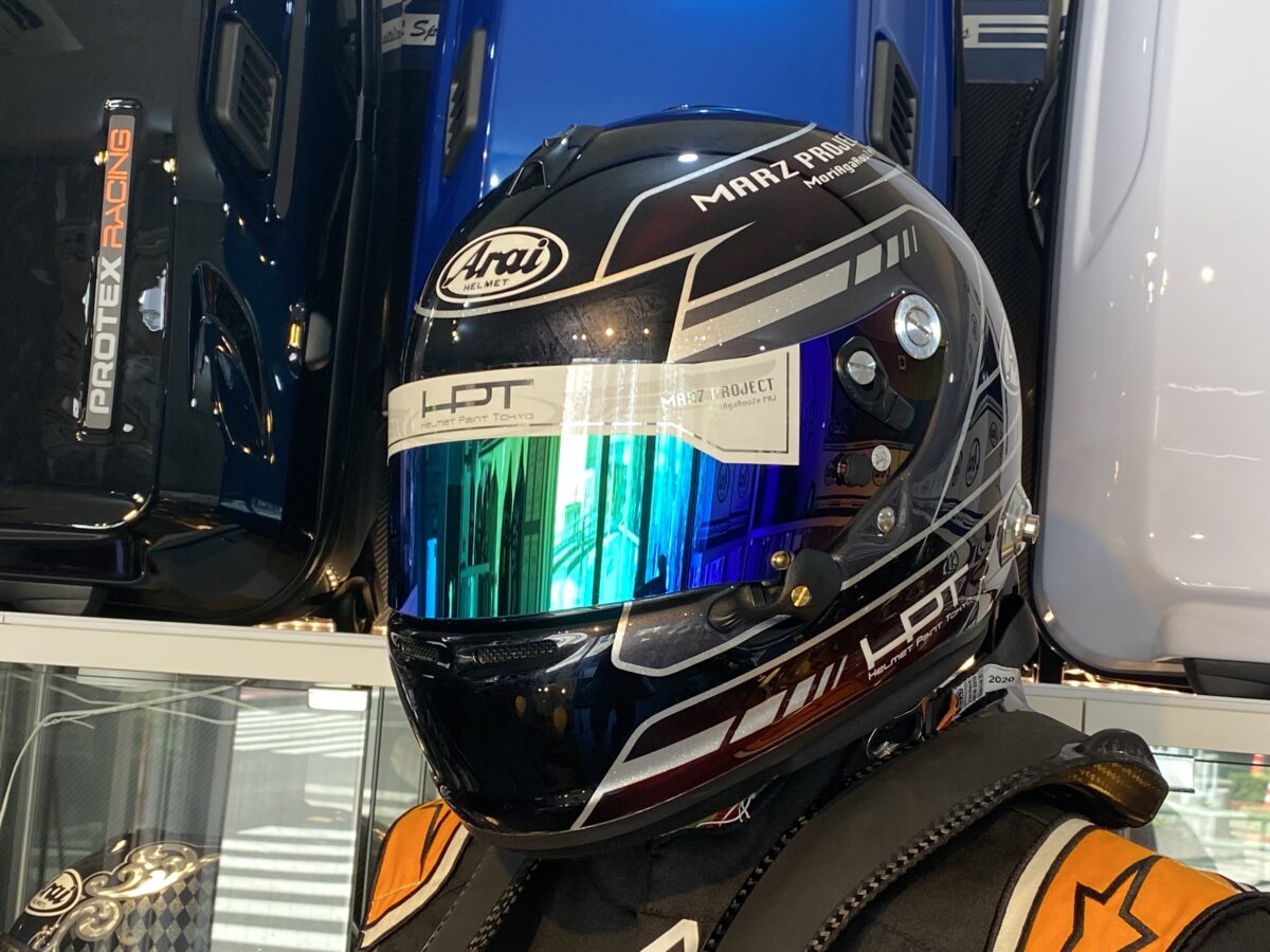 Racing HELMETS for sale 《paint gunmetal × dark cherry》 ｜ Helmet Paint