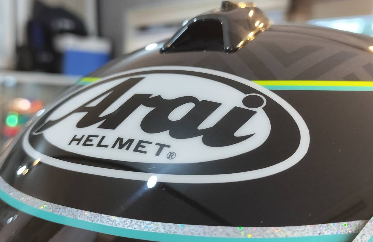 ペイント ヘルメット | “新作” ミントグリーン×黒 ｜ Helmet Paint