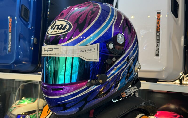 FIA 公認 4輪 モータースポーツ用 オリジナル ペイント ヘルメット | ARAI GP-6S 8859