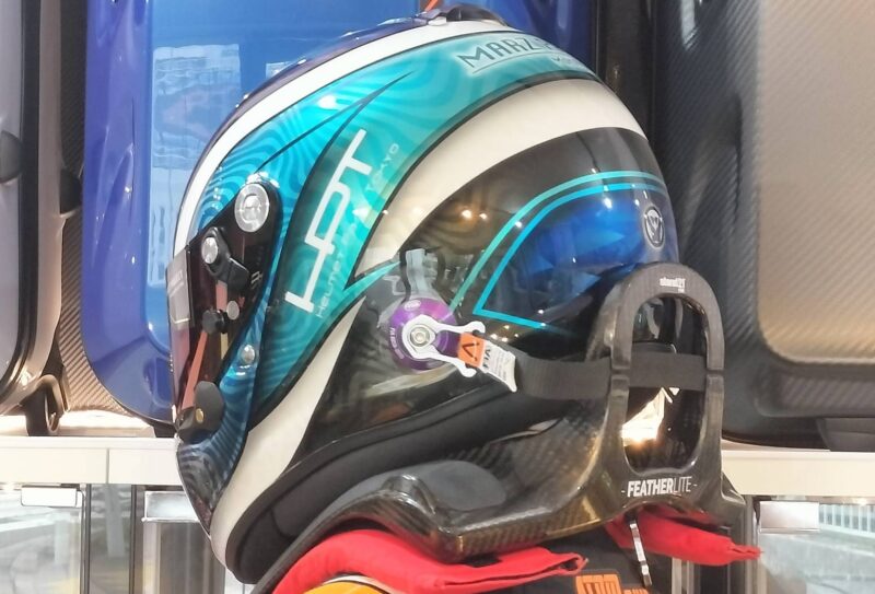 Arai painted helmets