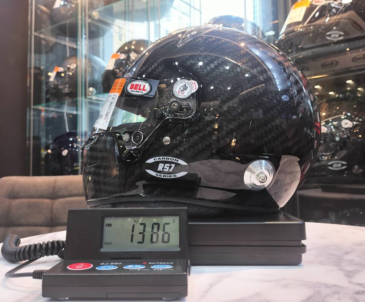 BELL RS7 カーボンファイバー フルフェイスヘルメット RS7 CARBON 57cm | BELL Helmet 入荷 ｜ Helmet Paint TOKYO