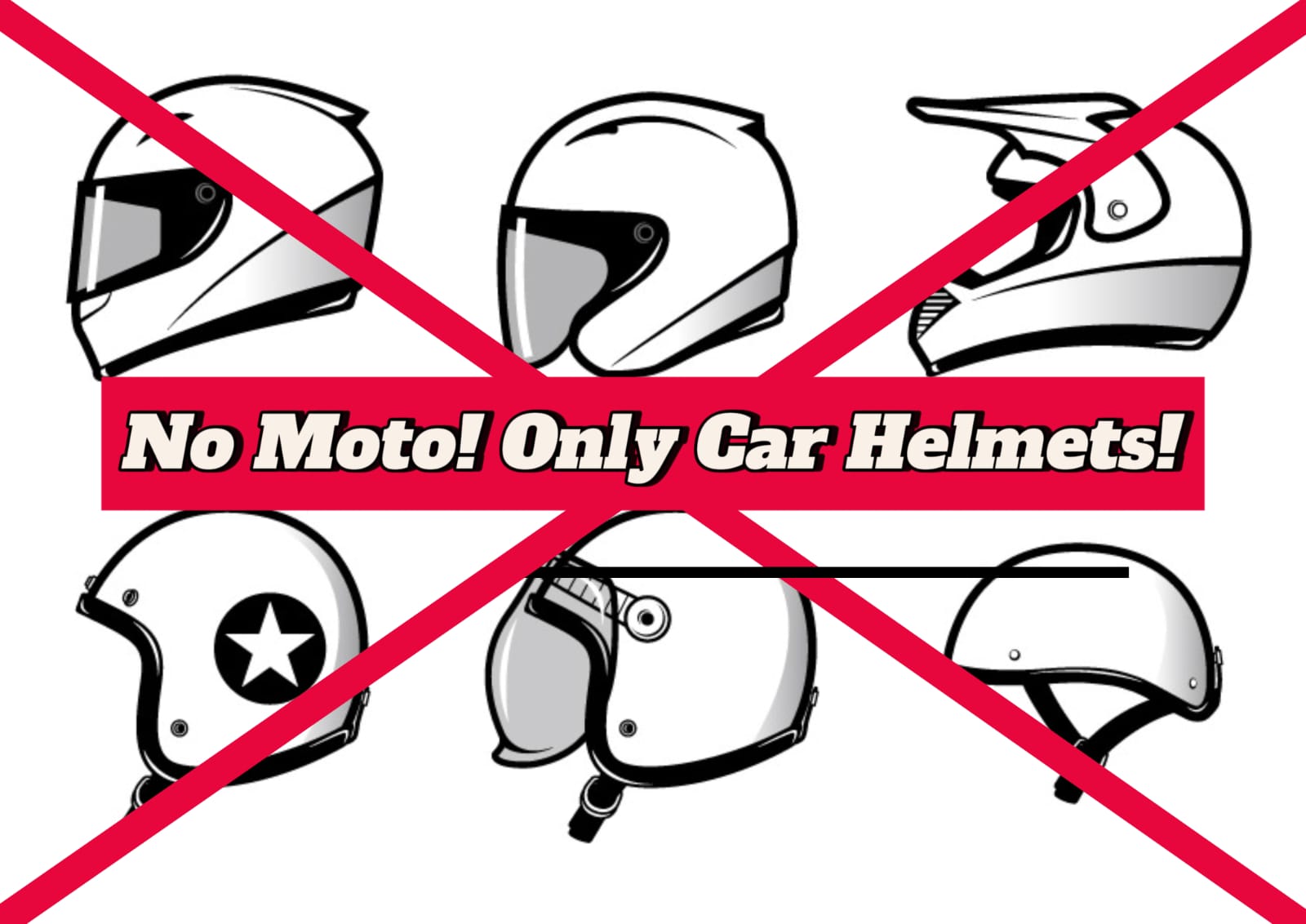 NOTE : We do not handle motorcycle helmets!!