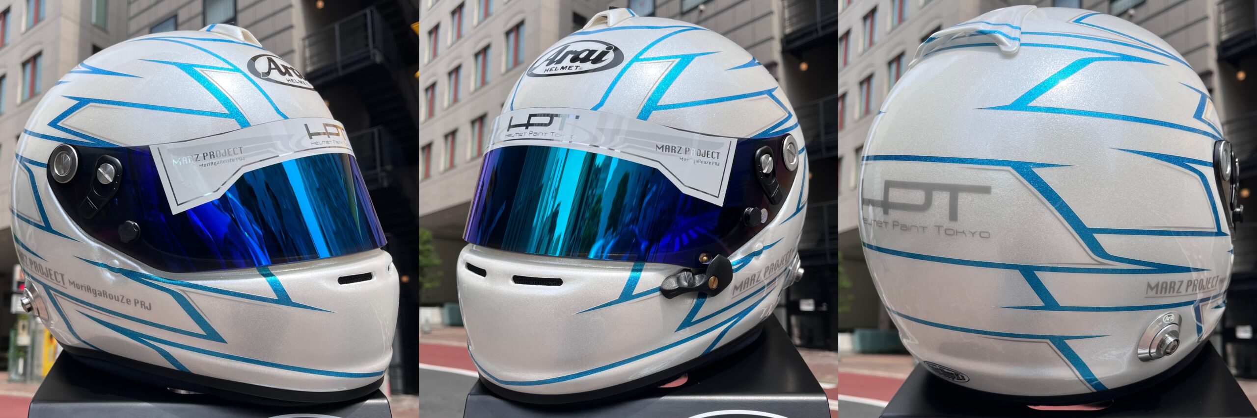 ペイントヘルメット 四輪用 | Araiヘルメット “スノーホワイト