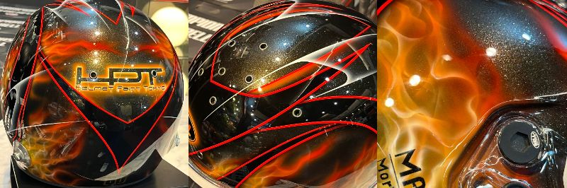 BELLヘルメット 4輪用 | オリジナルペイント “火炎”