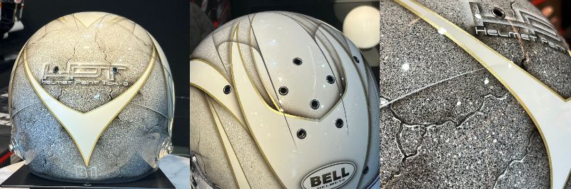 BELLヘルメット 4輪用 | オリジナルペイント “White Rock”