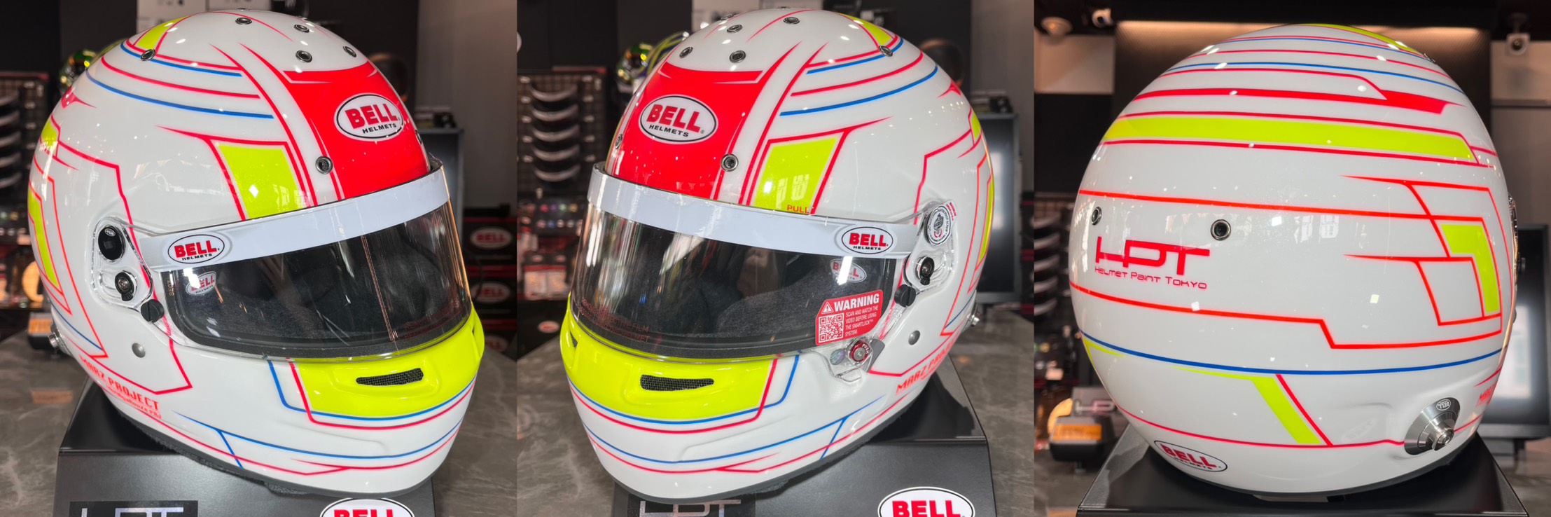BELL HELMETS フルフェイスヘルメット ホワイトにレッドライン バイク BELL HELMETS フルフェイスヘルメット ホワイトにレッドライン